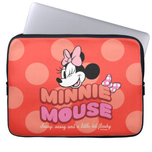 Housse Pour Ordinateur Portable Minnie Mouse Élégante, Chic et Flashy