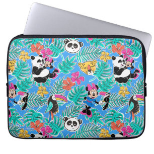 Housse Pour Ordinateur Portable Minnie Mouse Motif Été Tropical