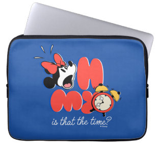 Housse Pour Ordinateur Portable Minnie Mouse Oh Mon Dieu C'est L'Heure