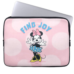 Housse Pour Ordinateur Portable Minnie Mouse Trouvez Votre Joie