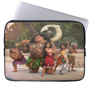 Housse Pour Ordinateur Portable Moana et Crew
