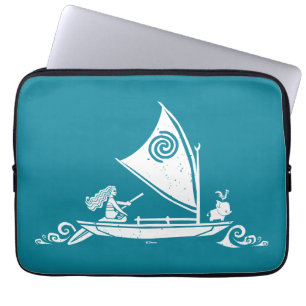 Housse Pour Ordinateur Portable Moana   Voilier Au-Delà De L'Horizon