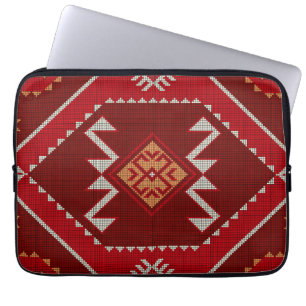 Housse Pour Ordinateur Portable Mode géométrique vintage classique coloré tendance