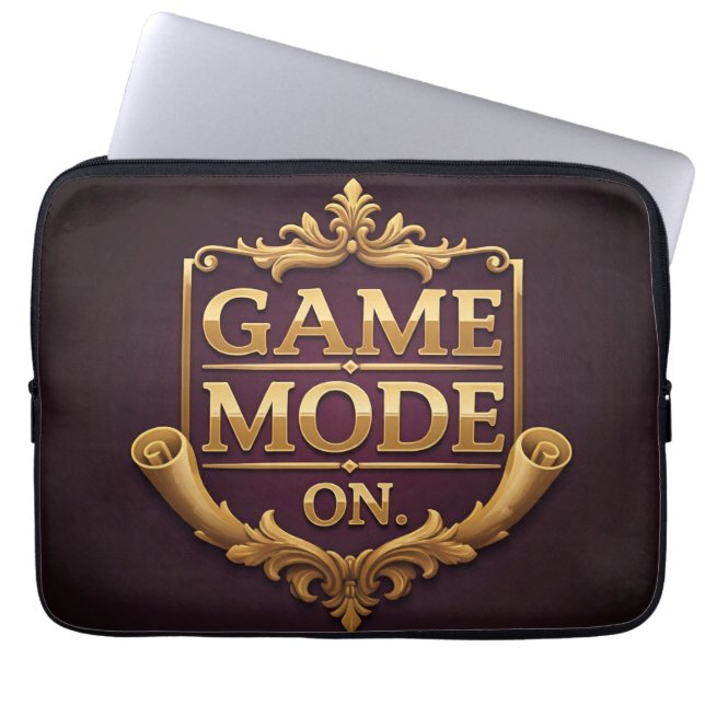 Housse Pour Ordinateur Portable Mode jeu activé (Devant)