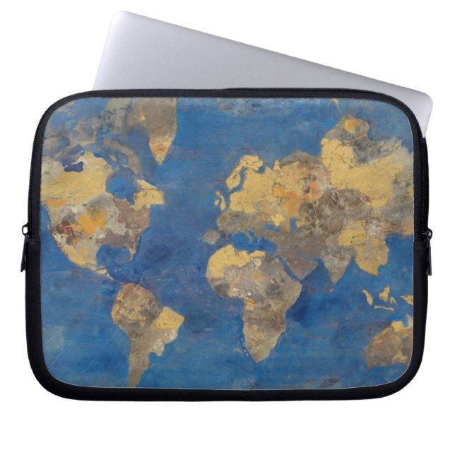 Housse Pour Ordinateur Portable Monde d'or (Devant)