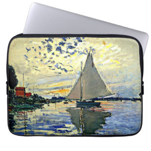 Housse Pour Ordinateur Portable Monet - Voilier au Petit Gennevilliers