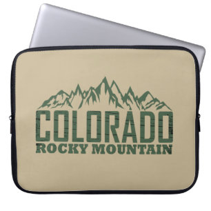 Housse Pour Ordinateur Portable Montagnes rocheuses Colorado