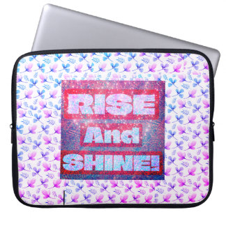 Housse Pour Ordinateur Portable Monter Et Briller Stylish Floral Motif