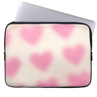 Housse Pour Ordinateur Portable Moody Esthétique Coeur rose