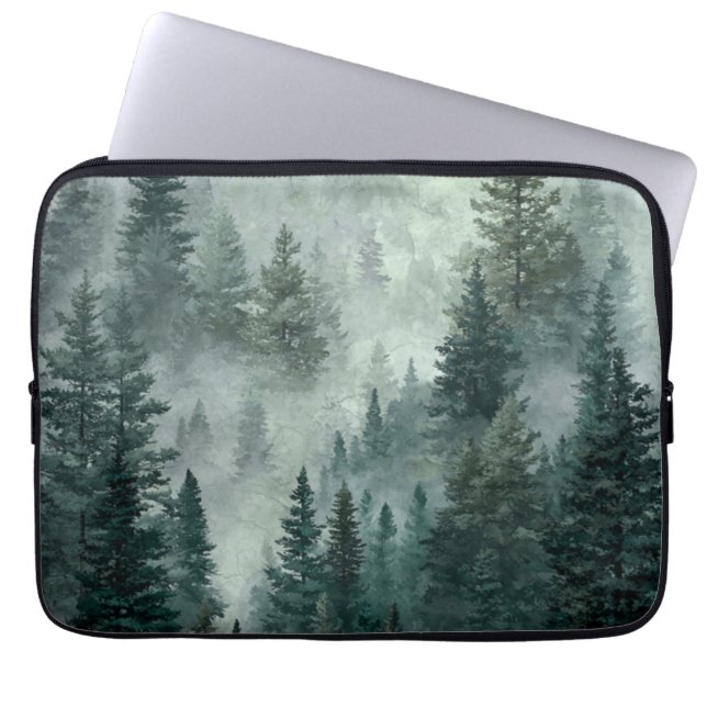 Housse Pour Ordinateur Portable Moody Forest  (Devant)