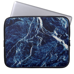 Housse Pour Ordinateur Portable Motif Abstrait bleu