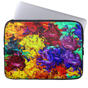 Housse Pour Ordinateur Portable Motif Abstrait coloré