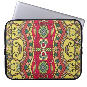 Housse Pour Ordinateur Portable Motif Abstrait sans couture