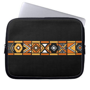Housse Pour Ordinateur Portable Motif africain d'art