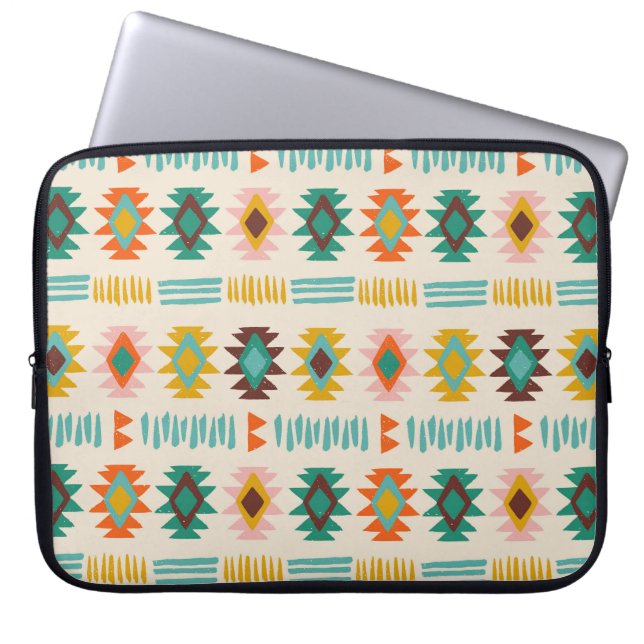 Housse Pour Ordinateur Portable Motif amérindien Navajo (Devant)
