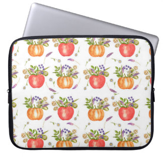 Housse Pour Ordinateur Portable Motif aquarelle des compositions automnales