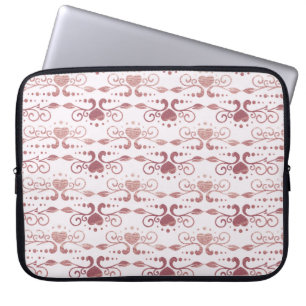Housse Pour Ordinateur Portable Motif Art déco. Papier peint vintage. japonais ou
