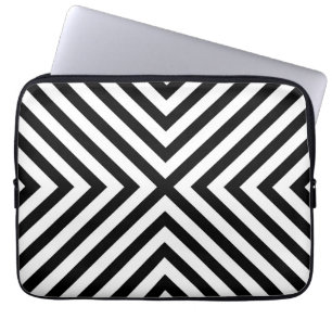 Housse Pour Ordinateur Portable Motif Chevron Abstrait moderne