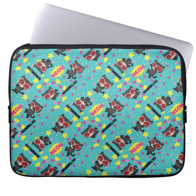 Housse Pour Ordinateur Portable Motif Chibi Catwoman (Devant)