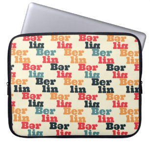 Housse Pour Ordinateur Portable Motif créatif de Berlin.