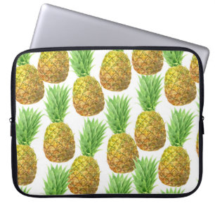 Housse Pour Ordinateur Portable Motif d'aquarelle ananas