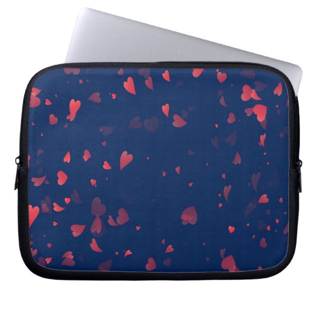 Housse Pour Ordinateur Portable Motif de coeur 40 (Devant)