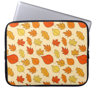 Housse Pour Ordinateur Portable Motif de concept de feuille. Symbole de la chute e