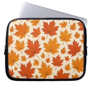 Housse Pour Ordinateur Portable Motif de feuilles d'automne