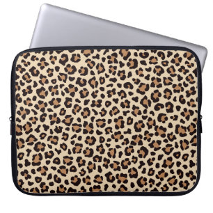 Housse Pour Ordinateur Portable Motif de fourrure léopard