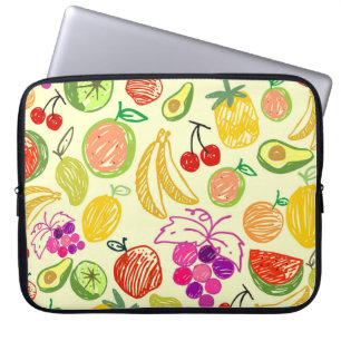 Housse Pour Ordinateur Portable Motif de fruits