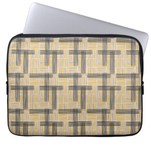 Housse Pour Ordinateur Portable Motif de la à rayures de la Croix moderne du mili