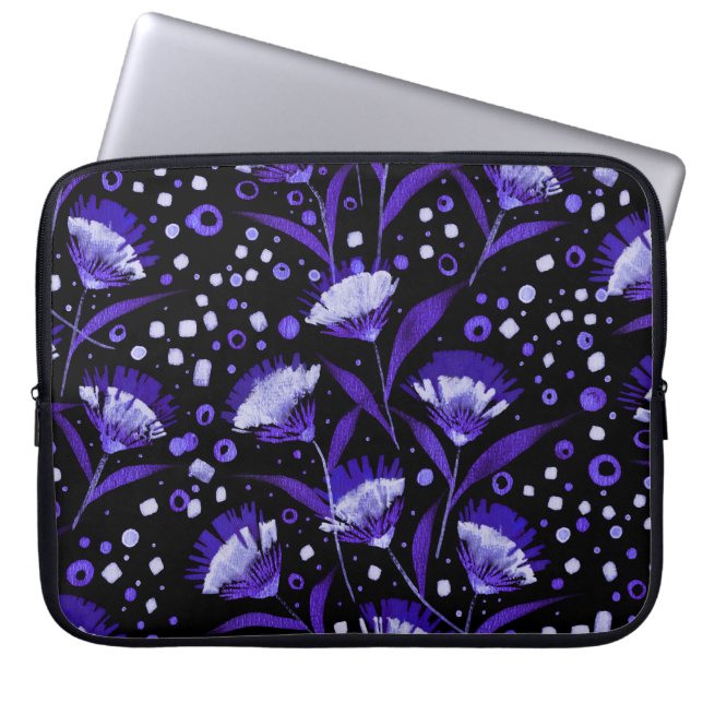 Housse Pour Ordinateur Portable Motif  de l'aquarelle Abstraite (Devant)