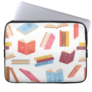 Housse Pour Ordinateur Portable Motif de livre