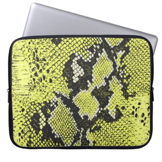Housse Pour Ordinateur Portable Motif de peau de serpent vintage sans couture. Les