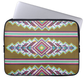 Housse Pour Ordinateur Portable Motif de perles Navajo