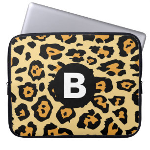 Housse Pour Ordinateur Portable Motif de taches de guépard moderne