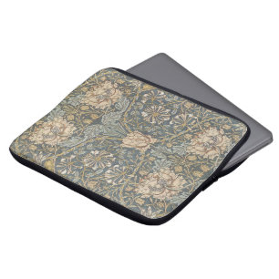 Housse Pour Ordinateur Portable Motif de textile floral victorien William Morris