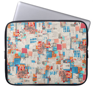 Housse Pour Ordinateur Portable Motif de texture numérique aquarelle