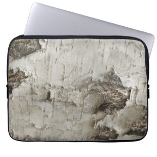 Housse Pour Ordinateur Portable Motif d'écorce de bouleau
