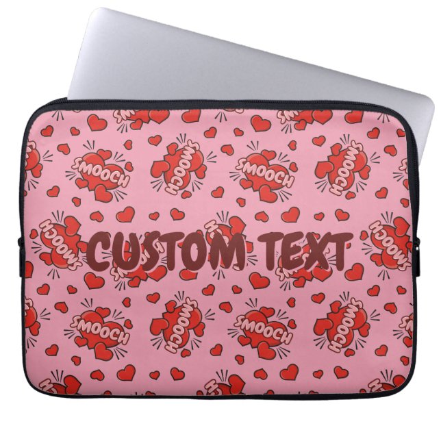 Housse Pour Ordinateur Portable Motif d'effet sonore de bande dessinée (Devant)
