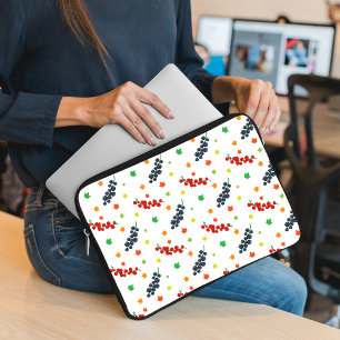 Housse Pour Ordinateur Portable Motif Des Berries, Berry, Blueberry, Fruit