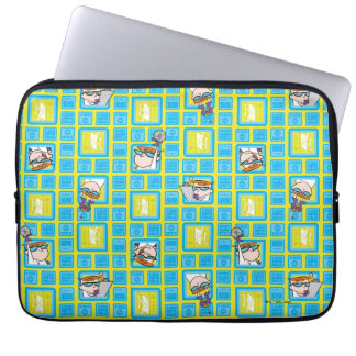 Housse Pour Ordinateur Portable Motif des expériences de laboratoire de Dexter