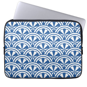 Housse Pour Ordinateur Portable Motif des vagues côtières - Le Lotus Blanc