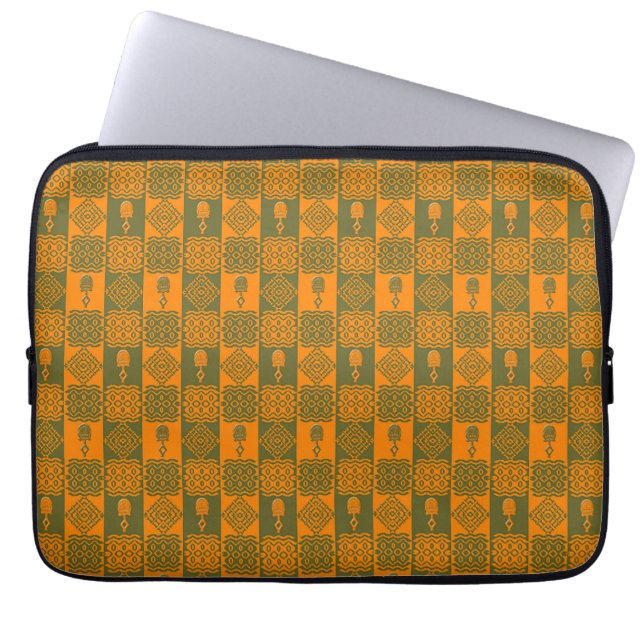 Housse Pour Ordinateur Portable motif d'ethnie africaine (Devant)