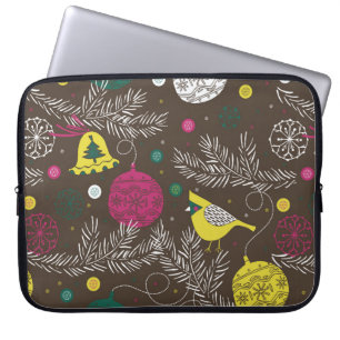 Housse Pour Ordinateur Portable Motif d'hiver de Noël
