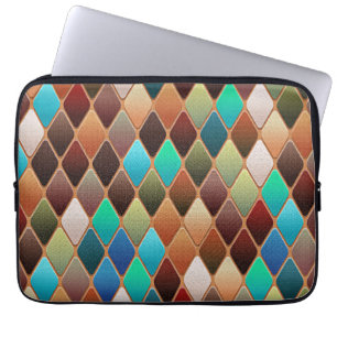 Housse Pour Ordinateur Portable Motif Diamond coloré