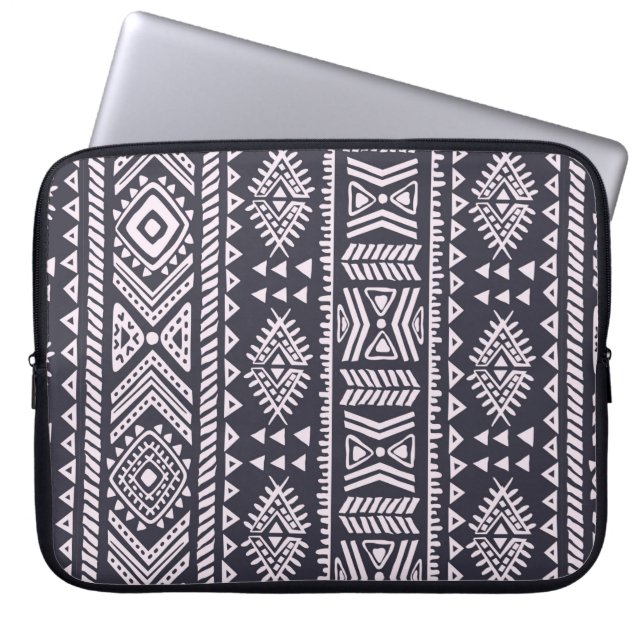Housse Pour Ordinateur Portable Motif d'illustration ethnique tribal (Devant)