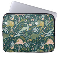 Motif Dinosaur Vert