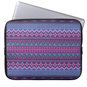 Housse Pour Ordinateur Portable motif ethnique Abstrait, vintag ornemental