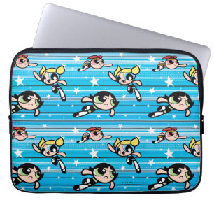 Housse Pour Ordinateur Portable Motif étoilé Powerpuff Girls